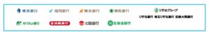 今後拡大する可能性のある銀行